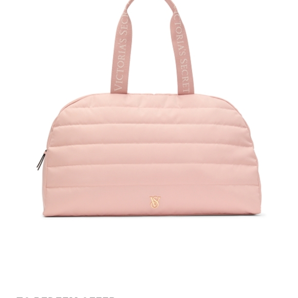 Victoria's Secret NWT Dome Duffle light pink - Picture 9 of 9